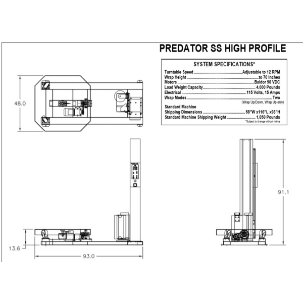 Predator-SS-High-Profile-specs
